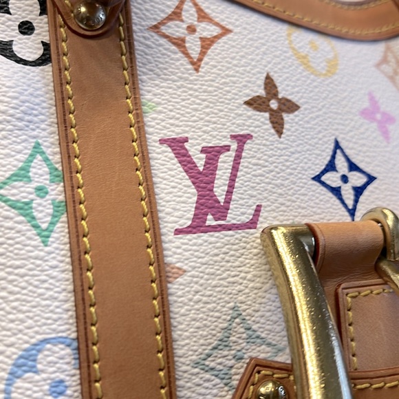 LOUIS VUITTON Murakami White Multicolor Theda GM Bag Limited edition - Picture 16 of 16